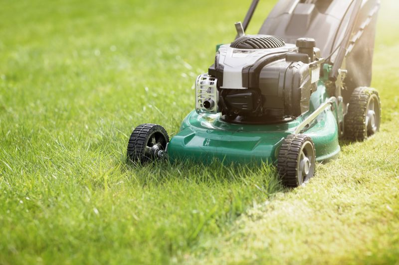 Lawn Equipment in Use